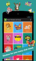 Chat Stickers & Emoji captura de pantalla 1