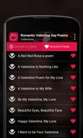 Romantic Valentine Day Poems capture d'écran 2