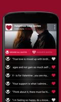 Valentines Love Quotes Affiche