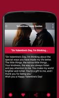 Valentines Love Quotes capture d'écran 3