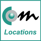 Com Locations icône
