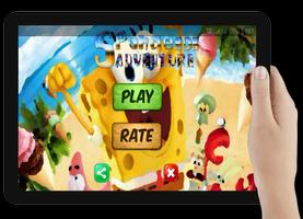 Super Sponge bobe adventure  square game pants Screenshot 3