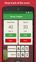 Tennis Tracker capture d'écran 1