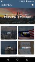 Undi PRU14 Malaysian Election  poster