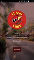 Flash Food Restaurantes Affiche