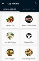 7 Day Home Workout, Fitness Guide & Diet Plan capture d'écran 1