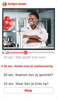 Videosollicitatie Tempo-Team screenshot 2