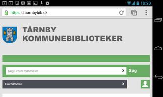 Tårnby Bibliotek capture d'écran 1