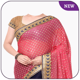 Designer Saree Photo Frame - Saree Photo editor أيقونة