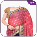 Designer Saree Photo Frame - Saree Photo editor