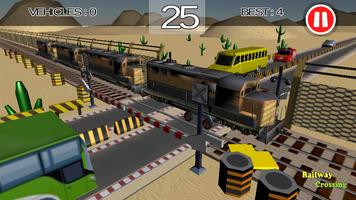 RailRoad Crossing 🚈 RailRoad Signal Crossing capture d'écran 1