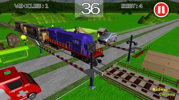RailRoad Crossing 🚈 RailRoad Signal Crossing capture d'écran 2