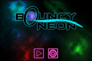 Bouncy Neon Affiche