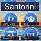 Santorini Blue Guides icône