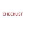 Complete Checklist icono