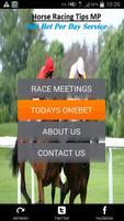 Horse racing mp onebetperday poster