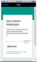 Buku Saku Hukum Kesehatan اسکرین شاٹ 1