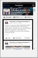 Door Of Hope Christian Church capture d'écran 1