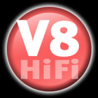 V8 HiFi ไอคอน