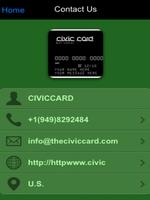 CIVIC Card capture d'écran 3