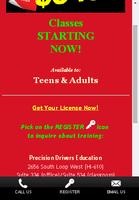 برنامه‌نما Precision Drivers Ed School عکس از صفحه