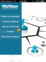 Yes Crew - Referral Platform poster