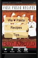Fast Pasta Recipes Affiche