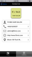 F2 MIX HAIR SALON تصوير الشاشة 2