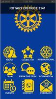 Rotary International Dist 3141 plakat