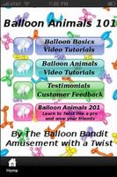 Balloon Animals 101 Affiche