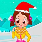 small girl dress up games icône