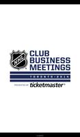 NHL Club Business Meetings poster