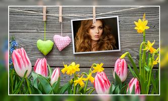 Floral Photo Frames capture d'écran 1