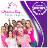 Womens Day Photo Frame icono