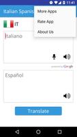 Italian Spanish Translator ảnh chụp màn hình 3