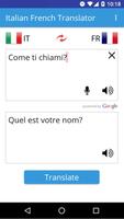 Italian French Translator پوسٹر