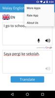 Malay English Translator captura de pantalla 3