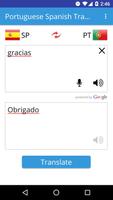 Portuguese Spanish Translator screenshot 1