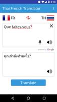 Thai French Translator capture d'écran 1