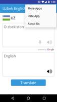 Uzbek English Translator تصوير الشاشة 3