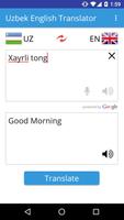 Uzbek English Translator penulis hantaran