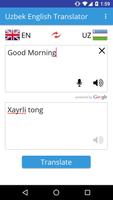 Uzbek English Translator imagem de tela 1