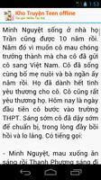 Kho Truyện Teen - Offline ảnh chụp màn hình 3