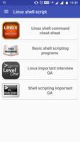 Linux Shell Script concepts -  poster