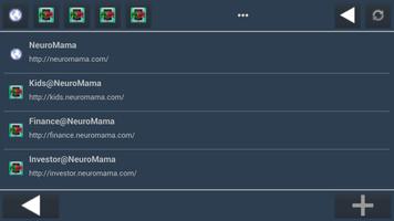 NeuroMama MobileWebBrowser スクリーンショット 1