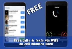 FREE Talkatone Text Calls Tips Affiche