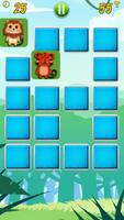 Animal Match - Matching Memory постер