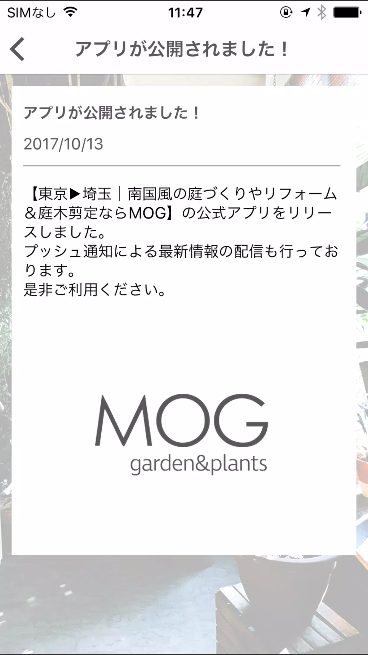 Descarga De Apk De 東京 埼玉 南国風の庭づくりやリフォーム 庭木剪定ならmog Para Android