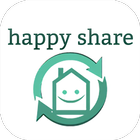 東大阪の家事代行サービス、掃除や片付はhappy share icon