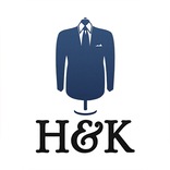 ビジカジコーデでオシャレな着こなし　スーツ小物のH＆K